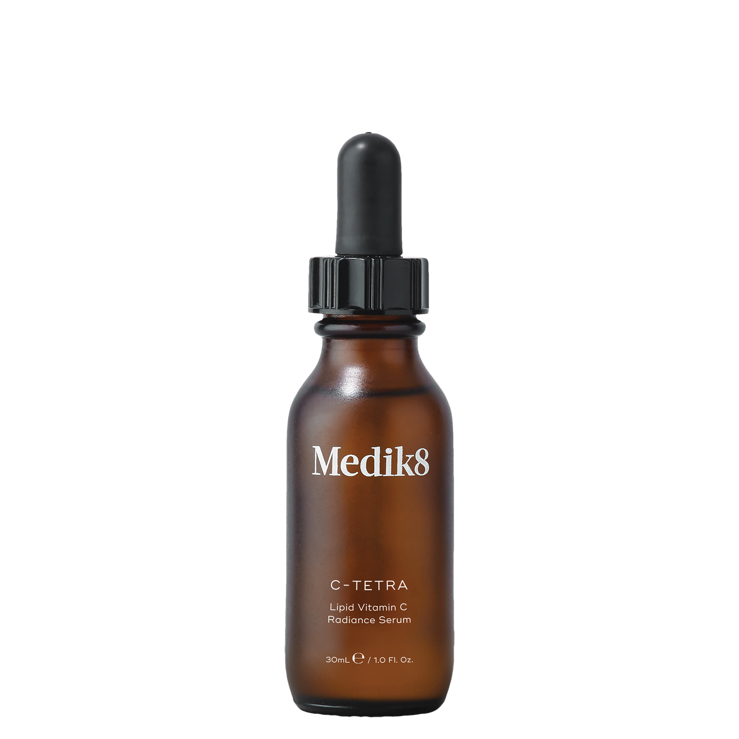 Medik8 C-Tetra serum bottle on a white background