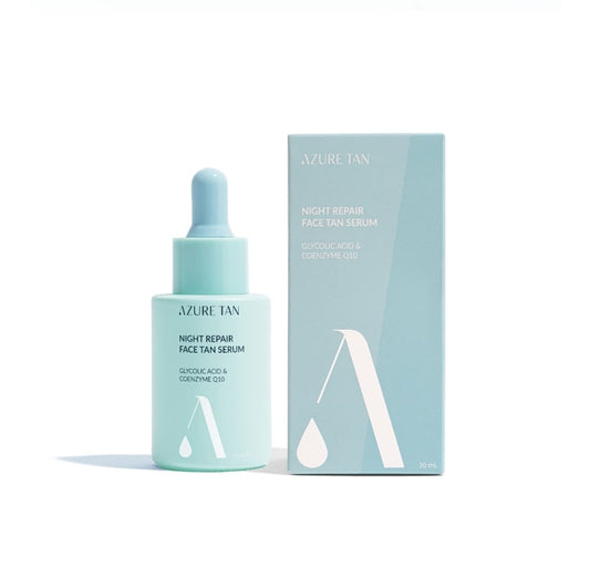 AZURE TAN NIGHT REPAIR FACE TAN SERUM