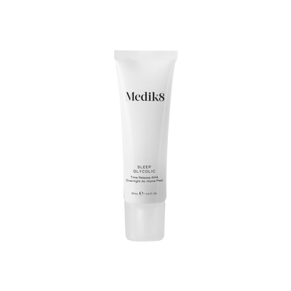 Medik8 SLEEP GLYCOLIC skincare product on a white background