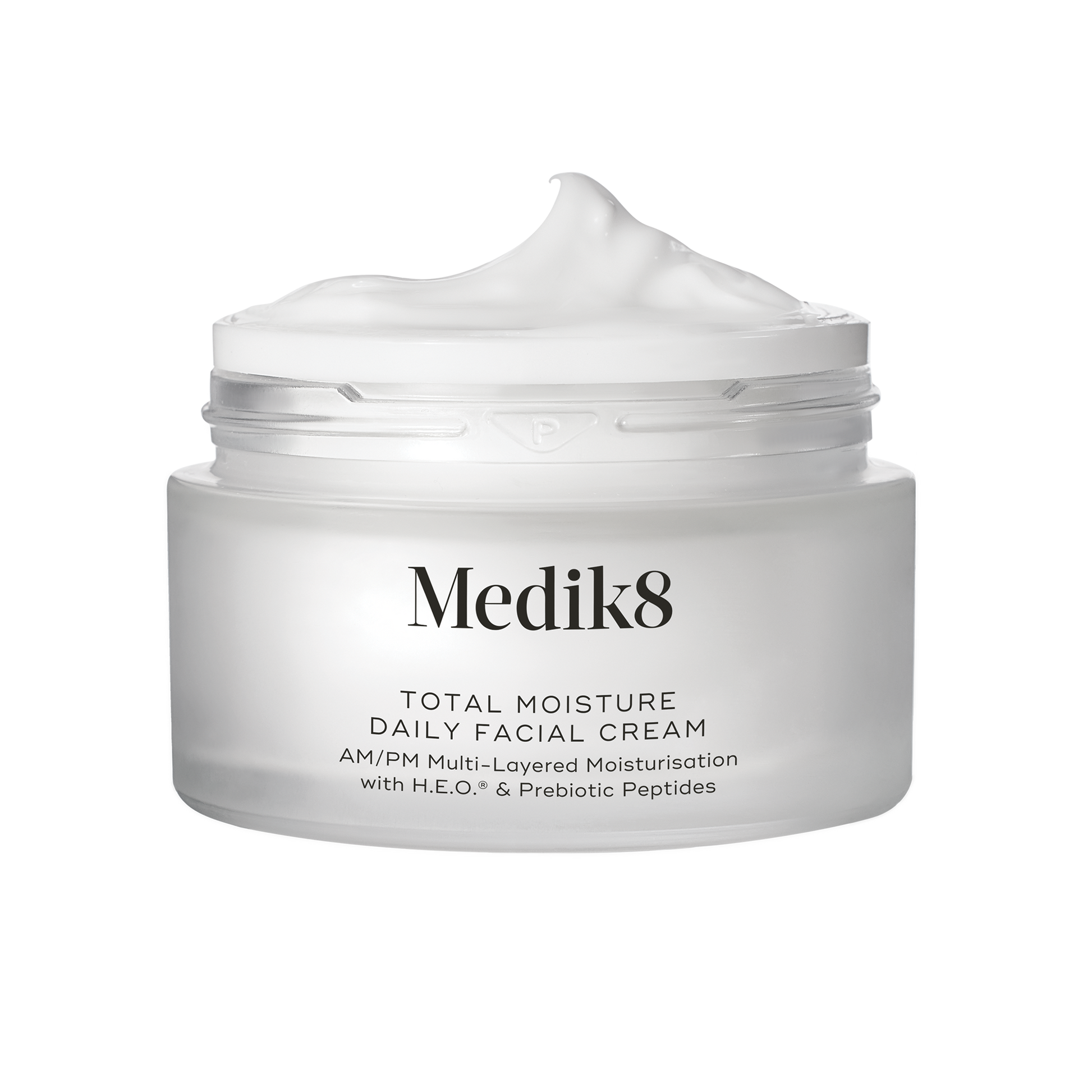 Medik8 Total Moisture Daily Facial Cream jar on a white background