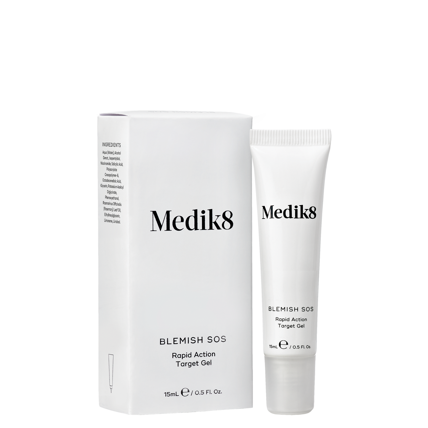 Medik8 Blemish SOS product packaging on a white background