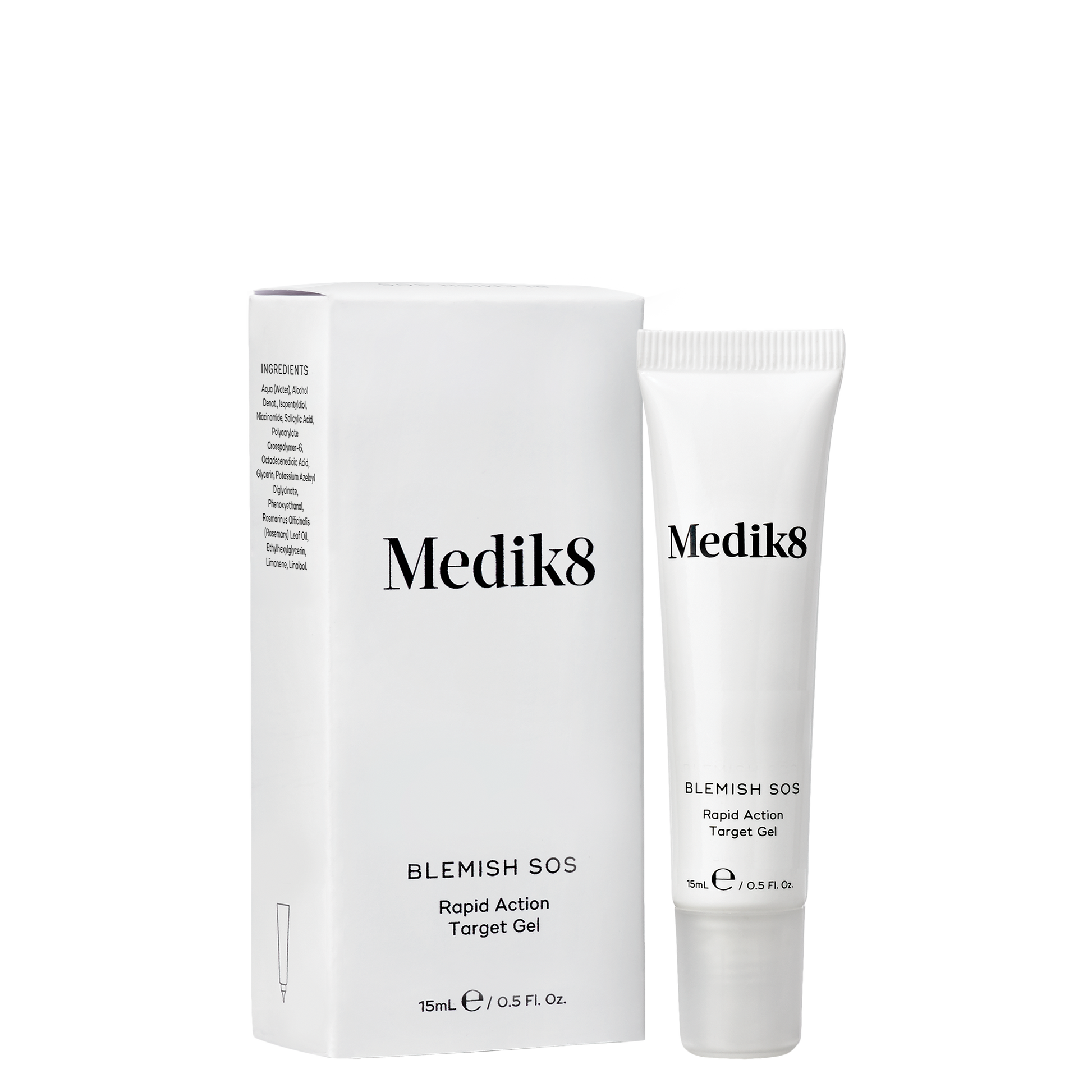 Medik8 Blemish SOS product packaging on a white background