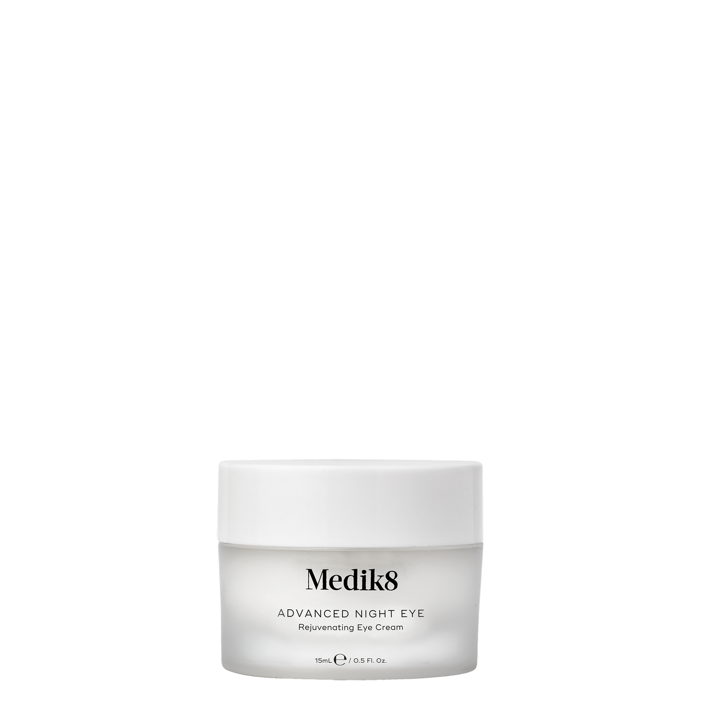 Medik8 Advanced Night Eye cream jar on a white background