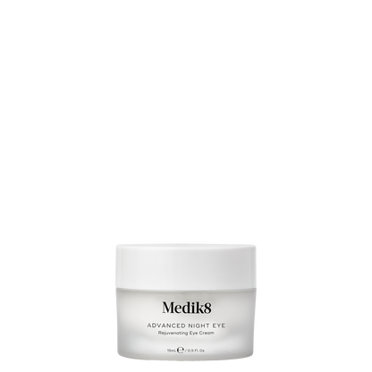 Medik8 Advanced Night Eye cream jar on a white background