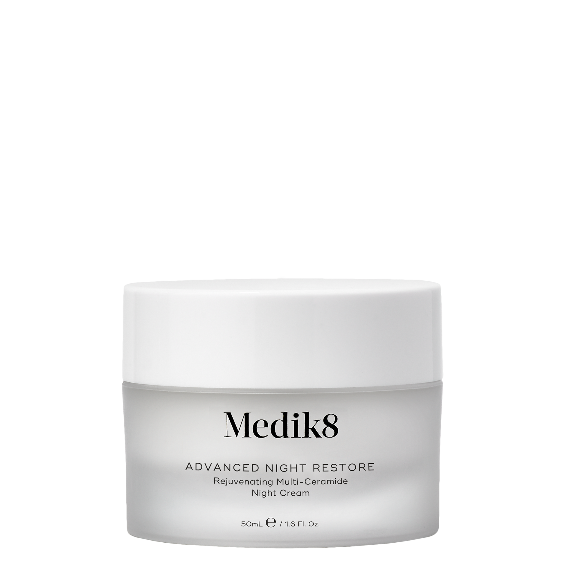 Medik8 Advanced Night Restore night cream jar on a white background