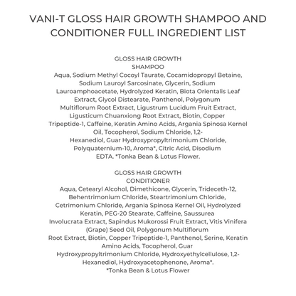 VANI-T GLOSS GROWTH CONDITIONER